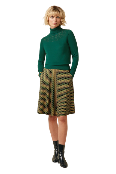 SERENA SKIRT GAUZY BLACK