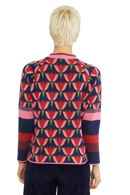 BLUTSGESCHWISTER Knitted Jumper Cold Day Warm Heart