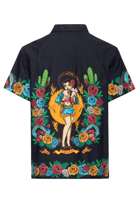 Koszula Hawaii Acapulco Gold czarna