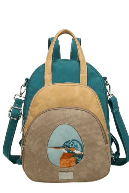 Hi-DI-HI Eggy – Beige/Peach/Petrol Kingfisher