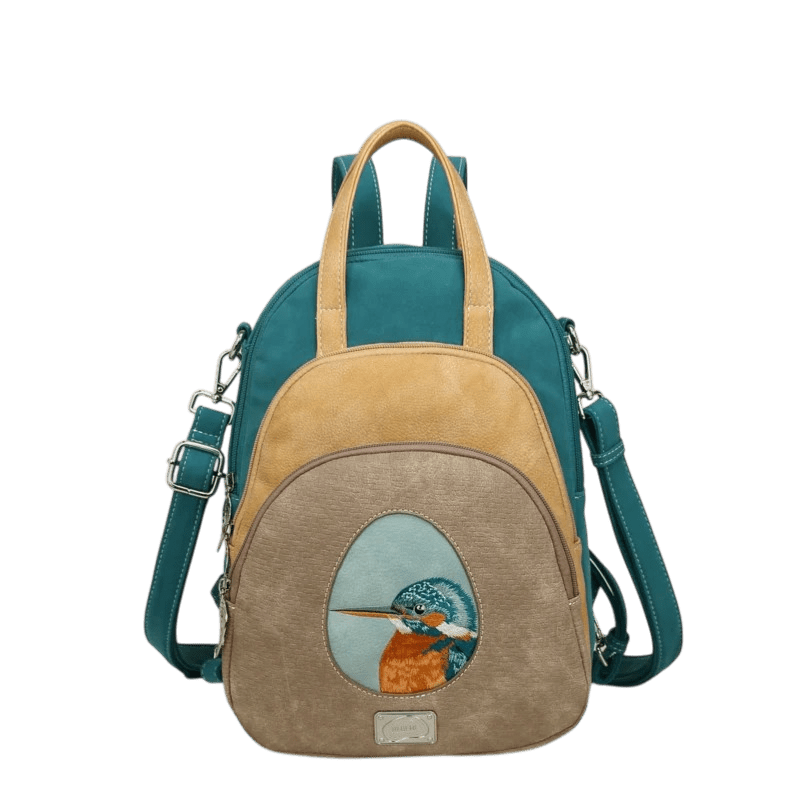 Hi-DI-HI Eggy – Beige/Peach/Petrol Kingfisher