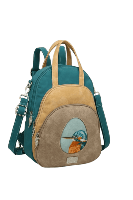 Hi-DI-HI Eggy – Beige/Peach/Petrol Kingfisher