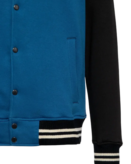 KING KEROSIN College Sweat Jacket Blanko