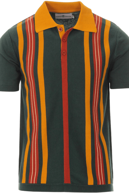 Farlowe Mod Streifen Strick-Polo PP