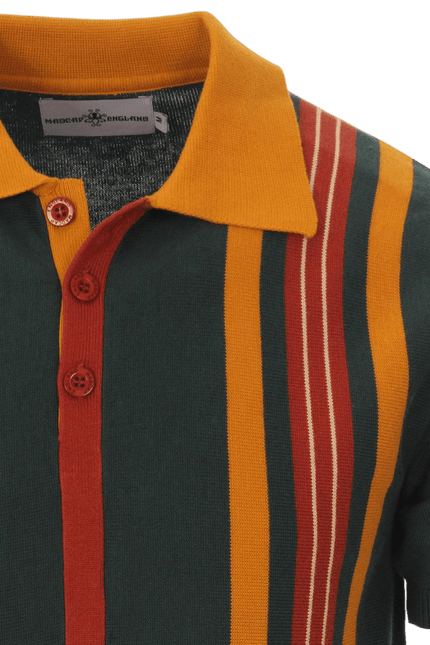 Farlowe Mod Streifen Strick-Polo PP