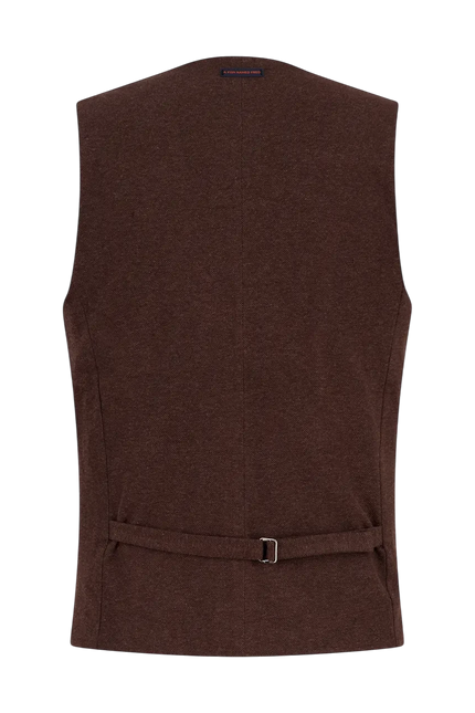 Waistcoat Piqué Navy