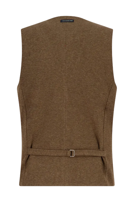 Waistcoat Piqué Navy