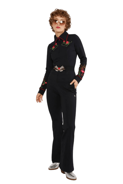 BLUTSGESCHWISTER Flamingo King, legendary rockabilly black