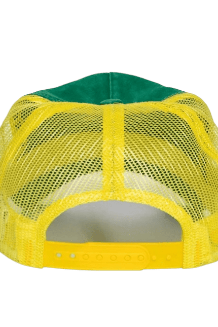 Garage Built green yellow