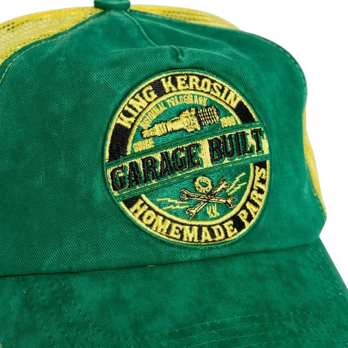 Garage Built groen geel