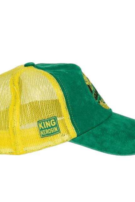 Garage Built green yellow