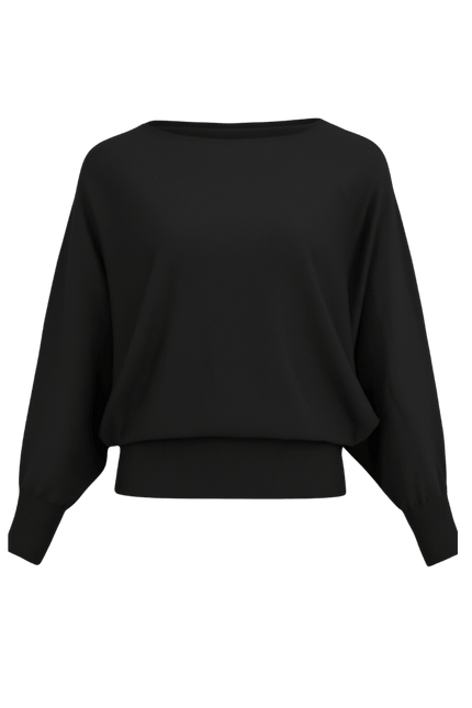 Heart sweatertop Garda, black