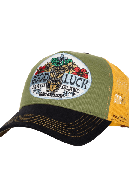 Good Luck, black/green/lemon