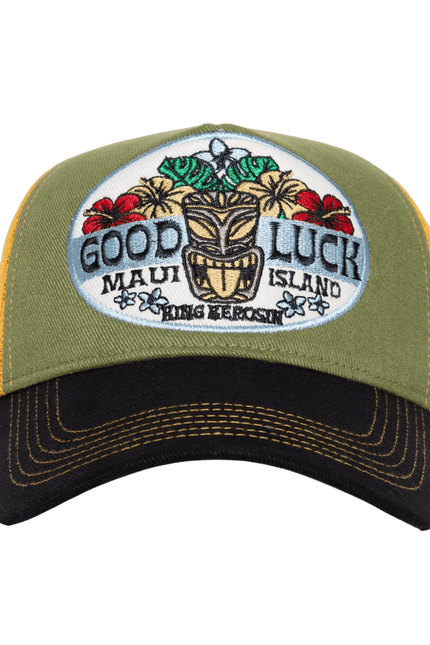 Good Luck, black/green/lemon