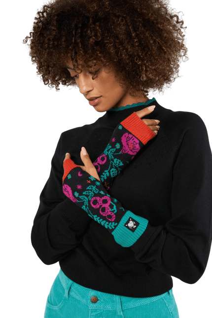 BLUTSGESCHWISTER mofjes Hand on Heart mushroom star glove