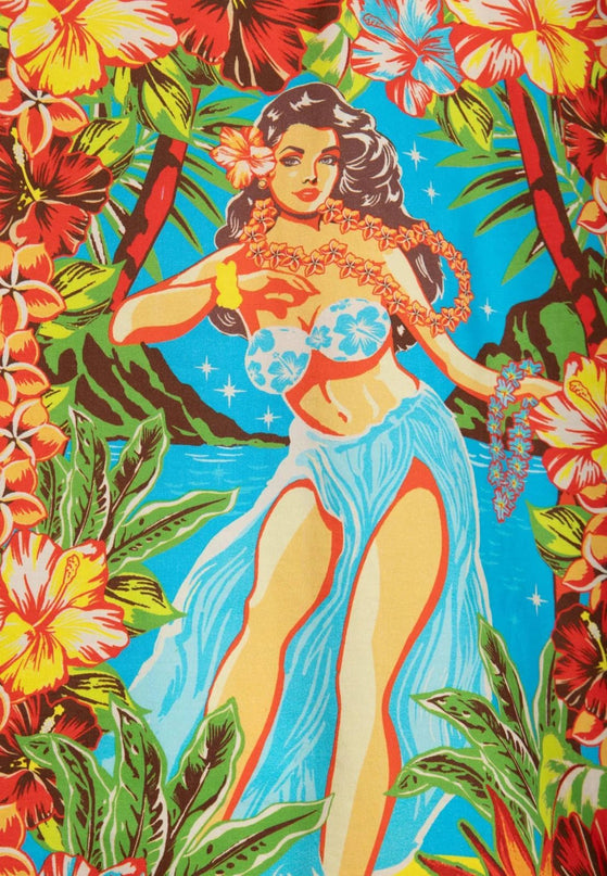 BLUZKA HAWAI, DZIEWCZYNA HULA