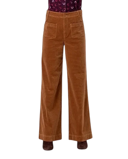 SURKANA CORDUROY BROEK 556TASS523, COGNAC