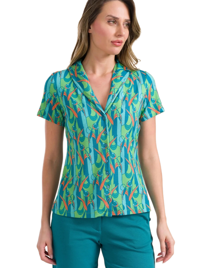 Blusa Iris tulip waltz
