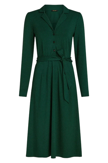 Lola Dress Piper, botanical green