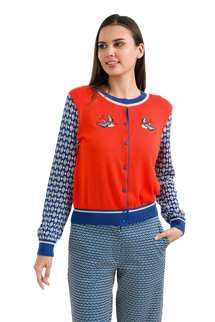 LALAMOUR Knitwear Cardigan - Swallow