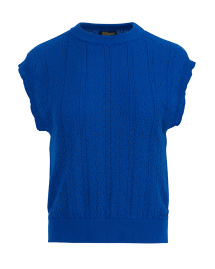 Blusa Pippa Tricô - Azul