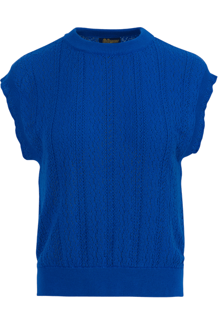 Knitwear Pippa Top - Blue