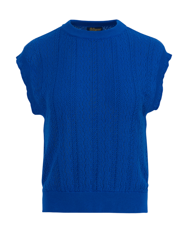 Blusa Pippa Tricô - Azul