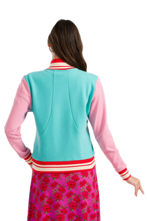Lana Sweat Jakke Turkis