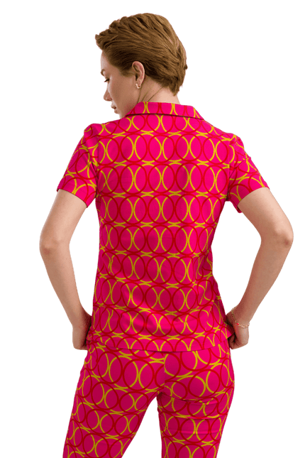 Lena Blouse Short Sleeve Bubble Beat