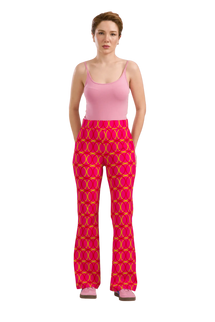 Lieke Flared Bukser Bubble Beat