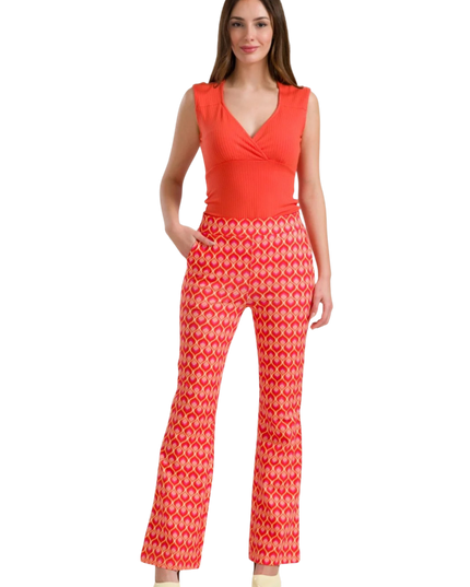 LIEKE CALÇA FLARE Toque Retrô