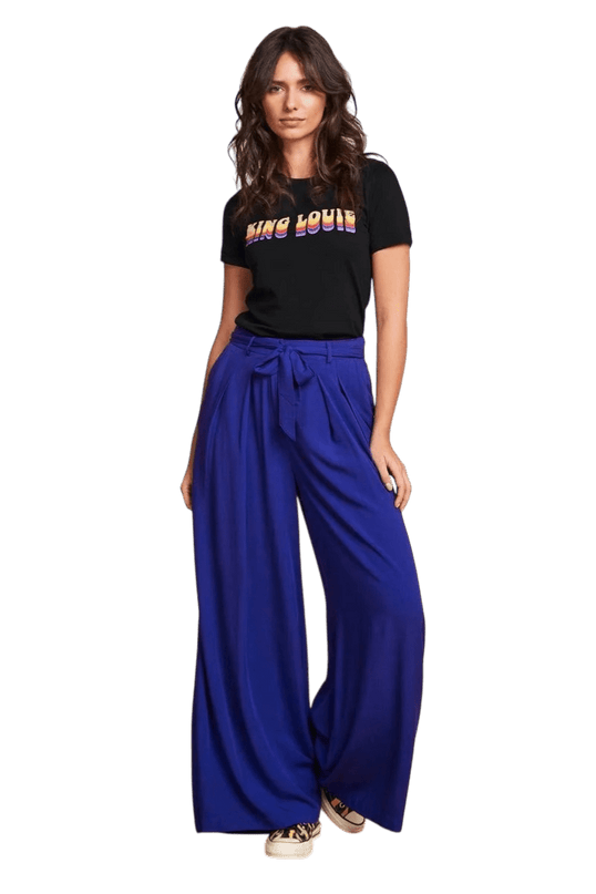 King Louie Camiseta Logo Estampa de Posicionamento", preto