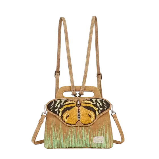 Madame Butterfly cognac - Rok&Billie, The Unique Rebel Boutique
