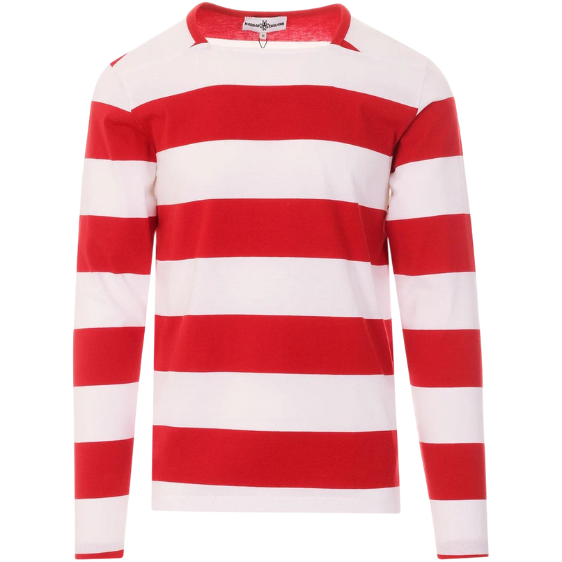 MADCAP SHIRT ALLY PALLY MOD STRAIGHT, RED AND WHITE