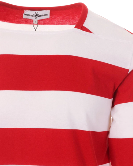 MADCAP SHIRT ALLY PALLY MOD STRAIGHT, RED AND WHITE