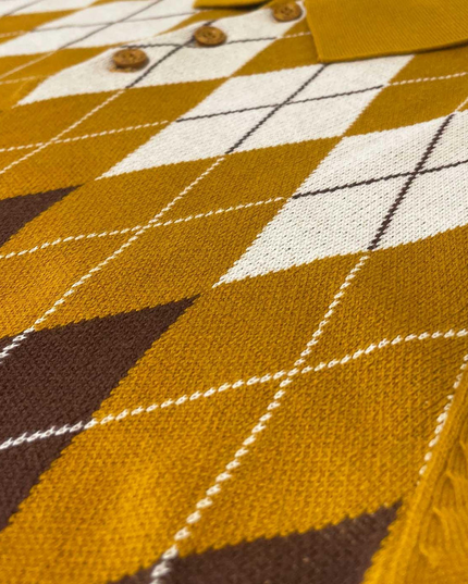 MADCAP BROOK ARGYLE KNIY TOP, BUCKTHORN