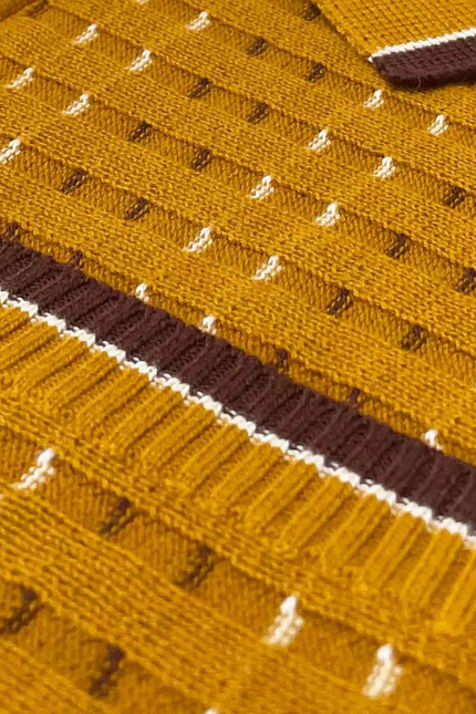 MADCAP MILES JACQUARD POLO, BUCKTHORN