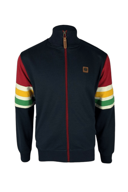 TROJAN Marley Stripe Sleeve Track Top