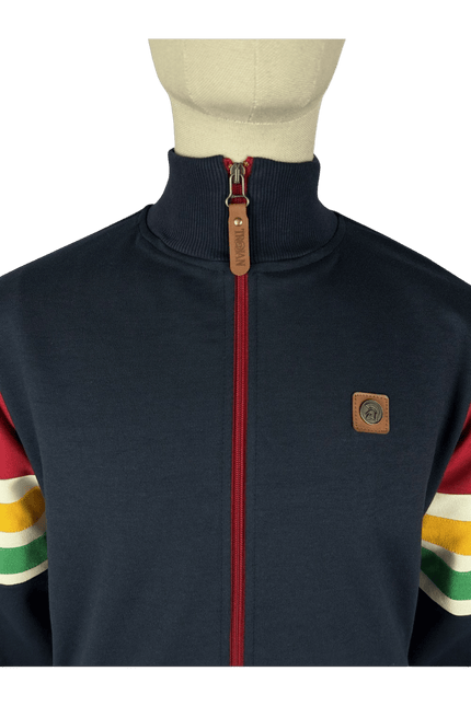 TROJAN Marley Stripe Sleeve Track Top