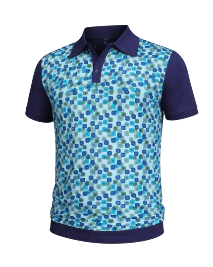 Meru Polo Light Blue - Rok&Billie, The Unique Rebel Boutique