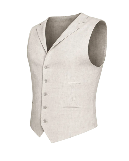 Nevada Gilet Natural - Rok&Billie, The Unique Rebel Boutique