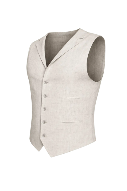 Nevada Gilet Natural - Rok&Billie, The Unique Rebel Boutique