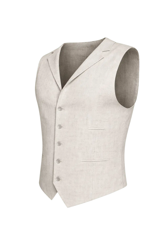 Nevada Gilet Natural - Rok&Billie, The Unique Rebel Boutique