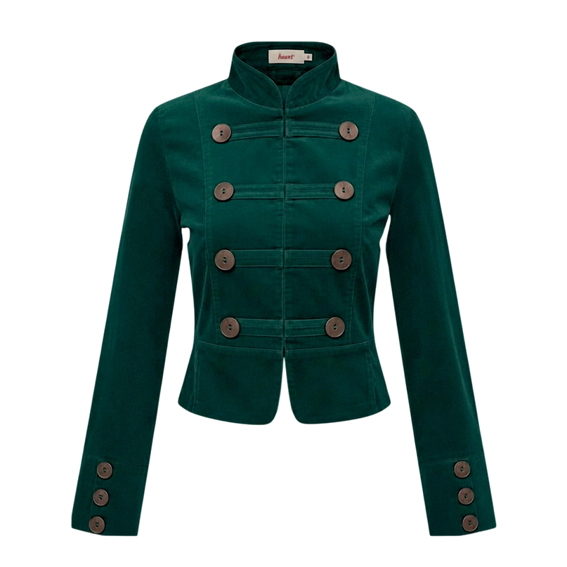 HEART KOTU JACKET, PETROL