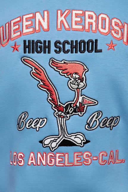 Q High School sky blue