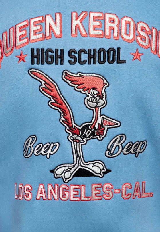 Q High School sky blue