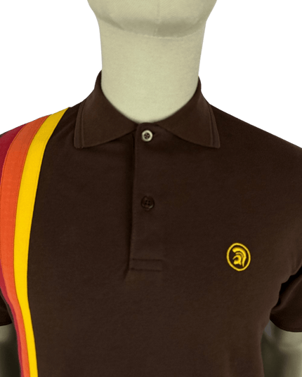 TROJAN Racingstribet Pique Polo