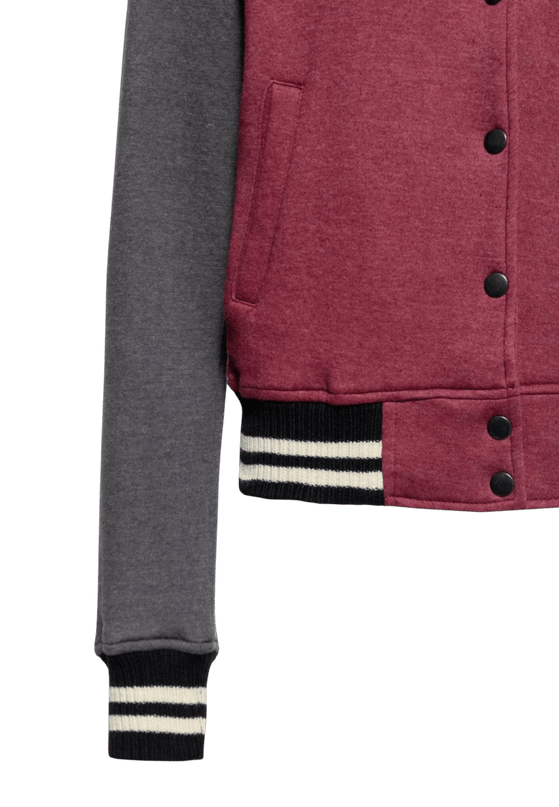Raglan Sweet Jacket Diamonds Bordeaux