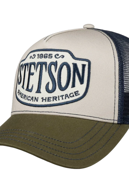 STETSON TRUCKERCAP AMERICAN HERITAGE, SINCE 1865