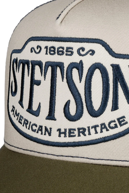 STETSON TRUCKERCAP AMERICAN HERITAGE, SINCE 1865